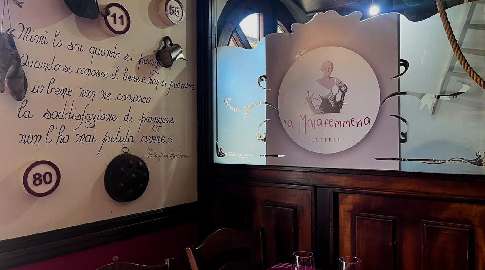 Il locale di A Malafemmena