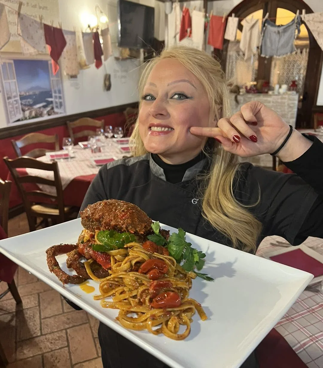 Un piatto della cucina di A Malafemmena