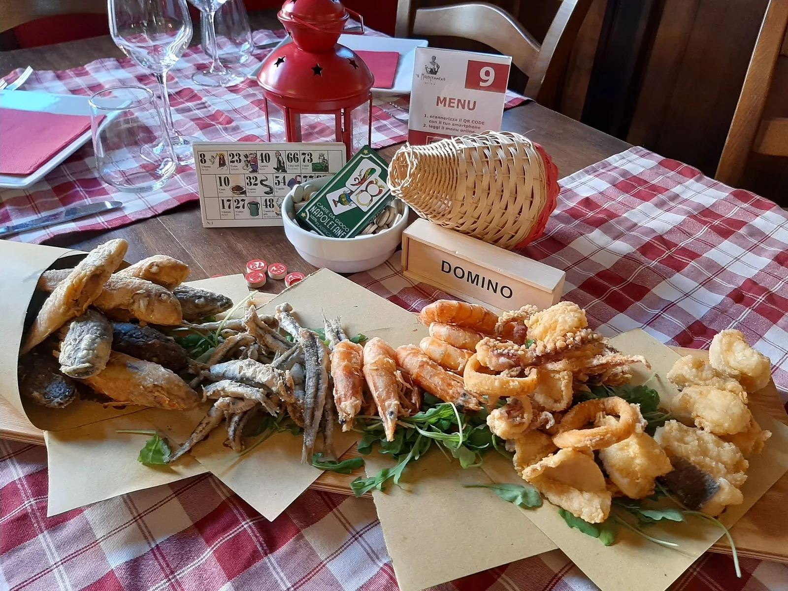 Un piatto della cucina di A Malafemmena